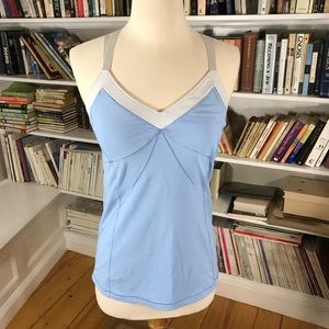 Alo Periwinkle Yoga Workout Top
